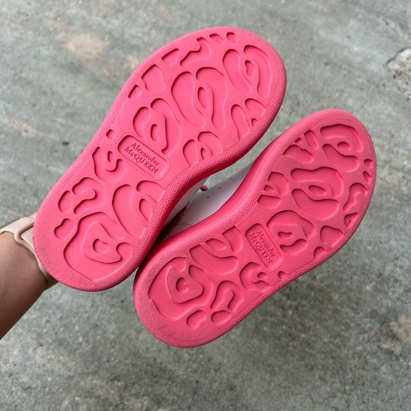 Alexander McQueen Girl's Colorblock Leather Platform Sneakers - Picture 8 of 8